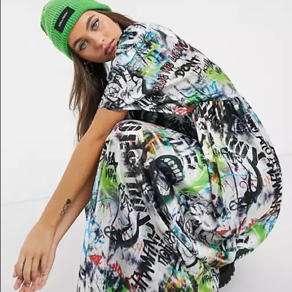 Graffiti dress